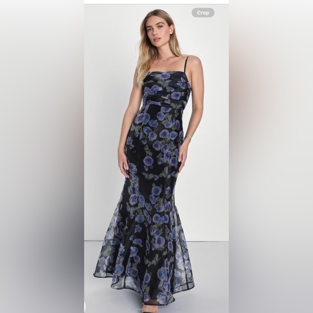 Lulus long floral dress